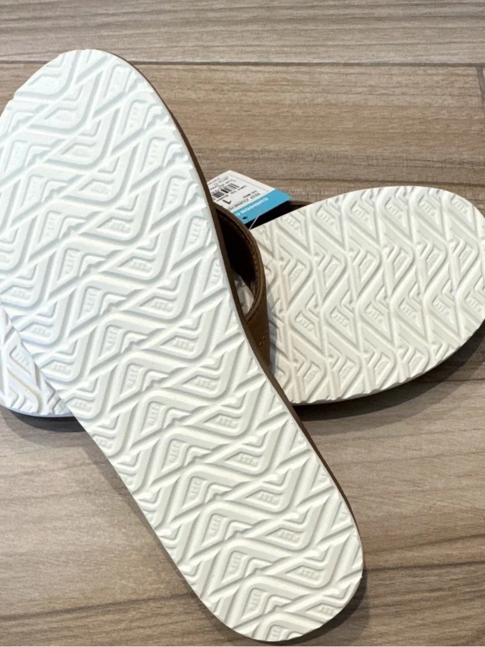 Reef Men’s Brown Cushion Comfort Flip-Flops